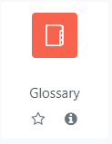 glossary icon